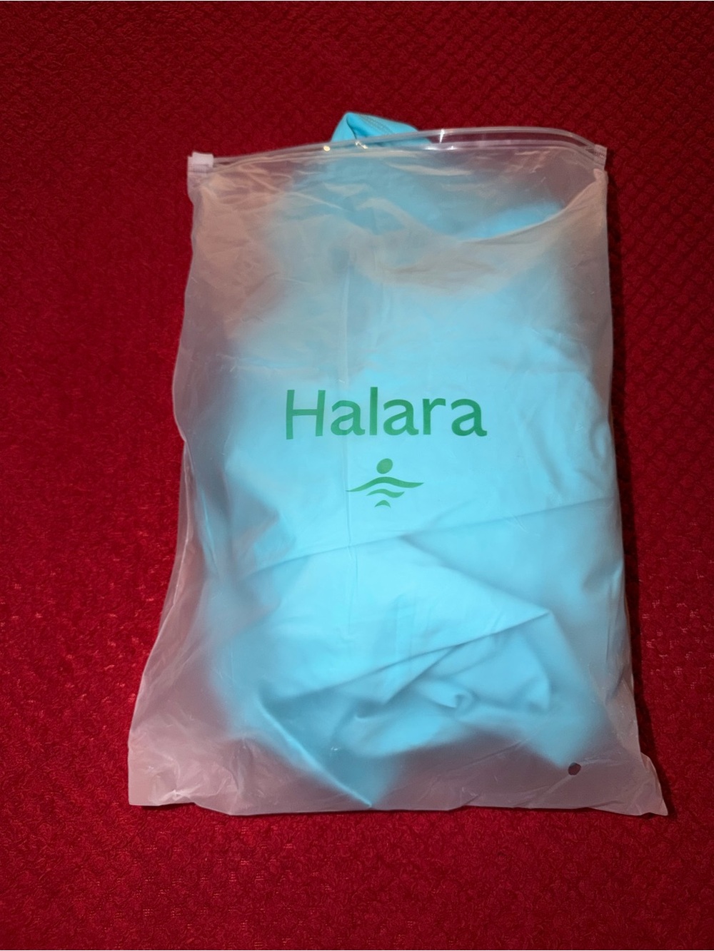 HALARA  Aqua Backless Dress -